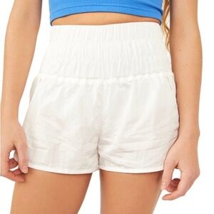 Free People Movement The Way Home Shorts White Size Medium